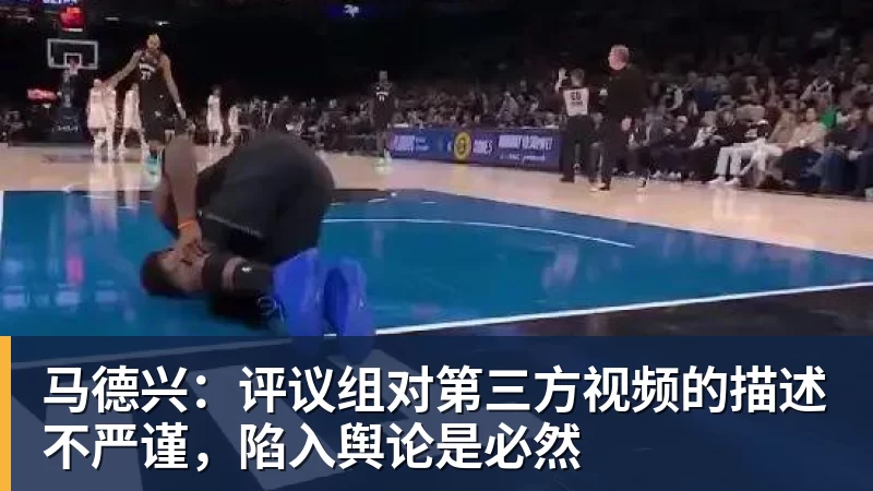 马德兴：评议组对第三方视频的描述不严谨，陷入舆论是必然