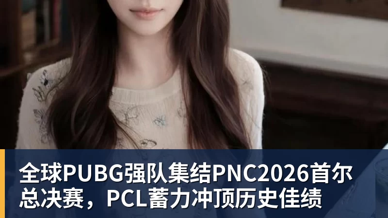 全球PUBG强队集结PNC2026首尔总决赛，PCL蓄力冲顶历史佳绩